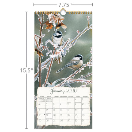 LANG Songbirds Kalender 2026 Small