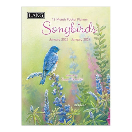 LANG Songbirds Pocket Agenda 2026