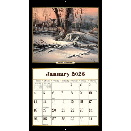 LANG Terry Redlin Kalender 2026