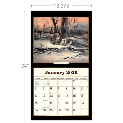 LANG Terry Redlin Kalender 2026