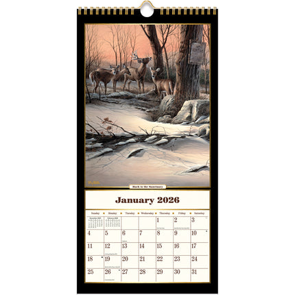 LANG Terry Redlin Kalender 2026 Small