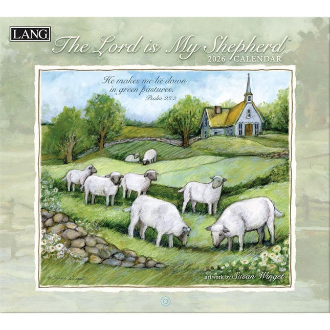 LANG The Lord is my Shepherd Kalender 2026