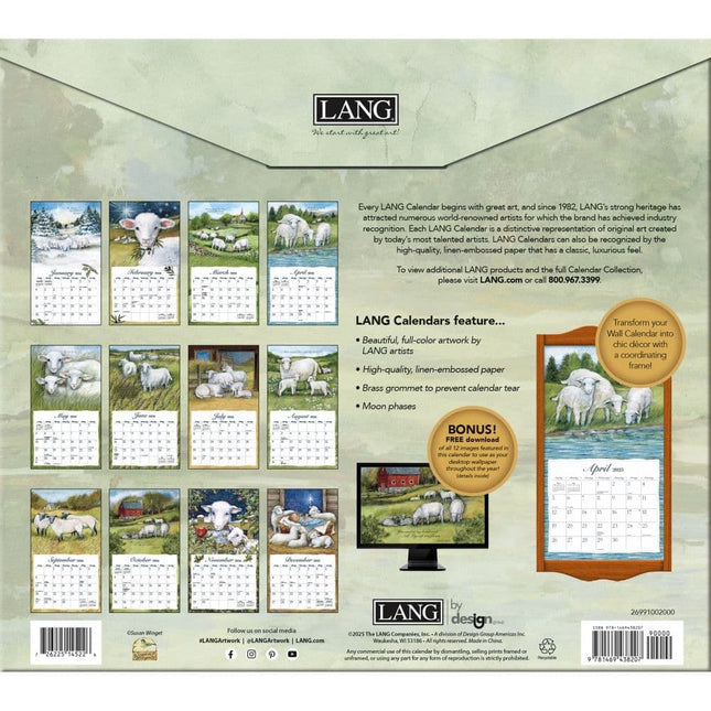 LANG The Lord is my Shepherd Kalender 2026