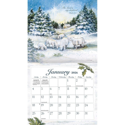 LANG The Lord is my Shepherd Kalender 2026