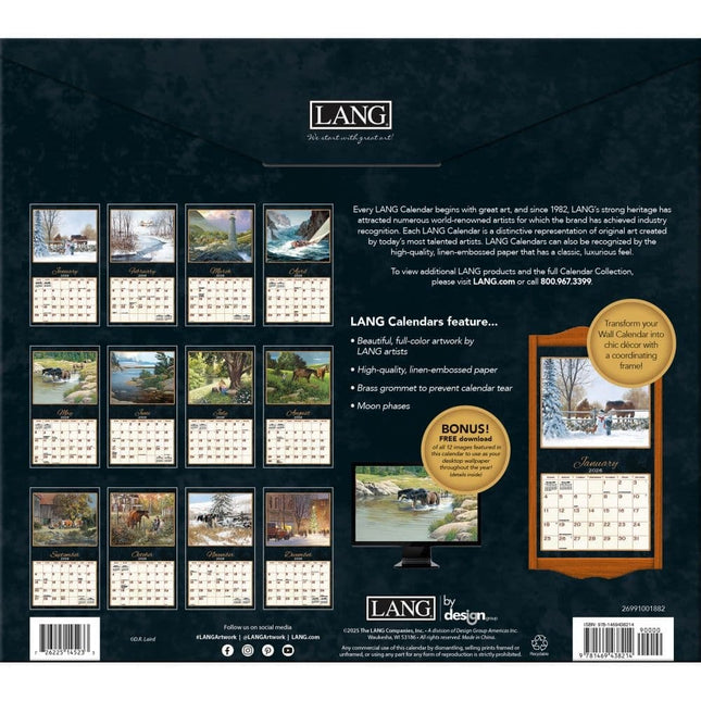 LANG Treasured Times Kalender 2026