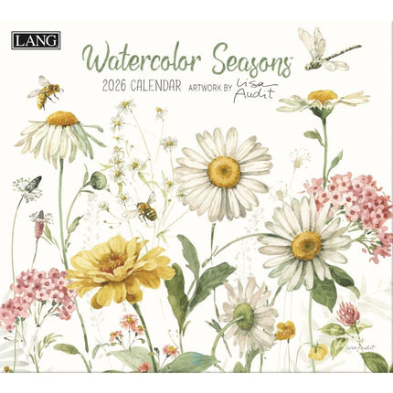 LANG Watercolor Seasons Kalender 2026