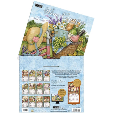 LANG Wine Country Kalender 2026