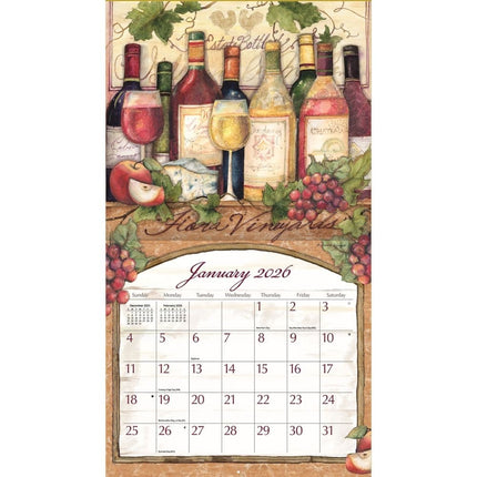 LANG Wine Country Kalender 2026