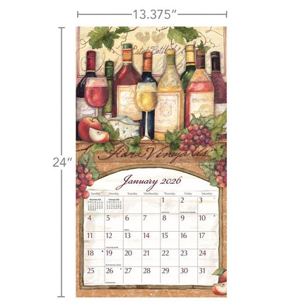 LANG Wine Country Kalender 2026