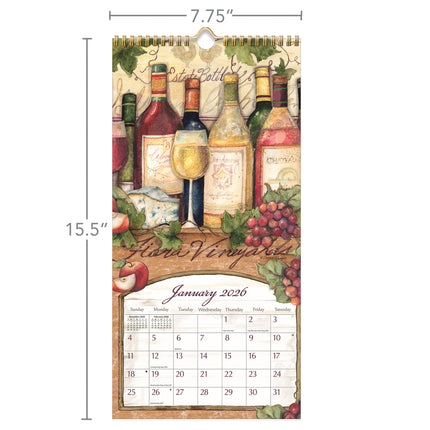 LANG Wine Country Kalender 2026 Small