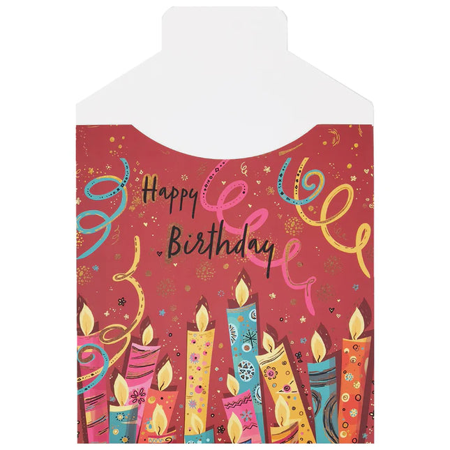 Langstore Happy Birthday Candles Cadeau Envelop