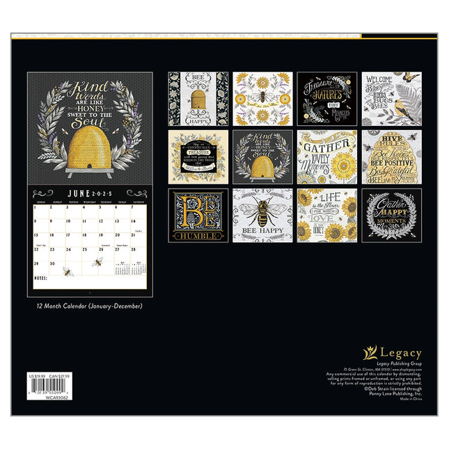 Legacy Bee-u-tiful Life Kalender 2025