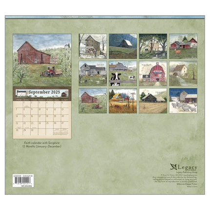 Legacy Country Blessings Kalender 2025