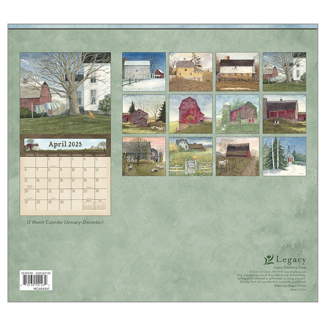 Legacy Country Path Kalender 2025