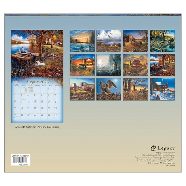 Legacy Everyday Life Kalender 2025