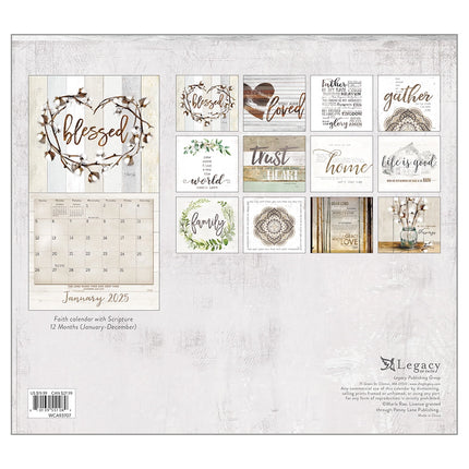 Legacy Faith and Family Kalender 2025