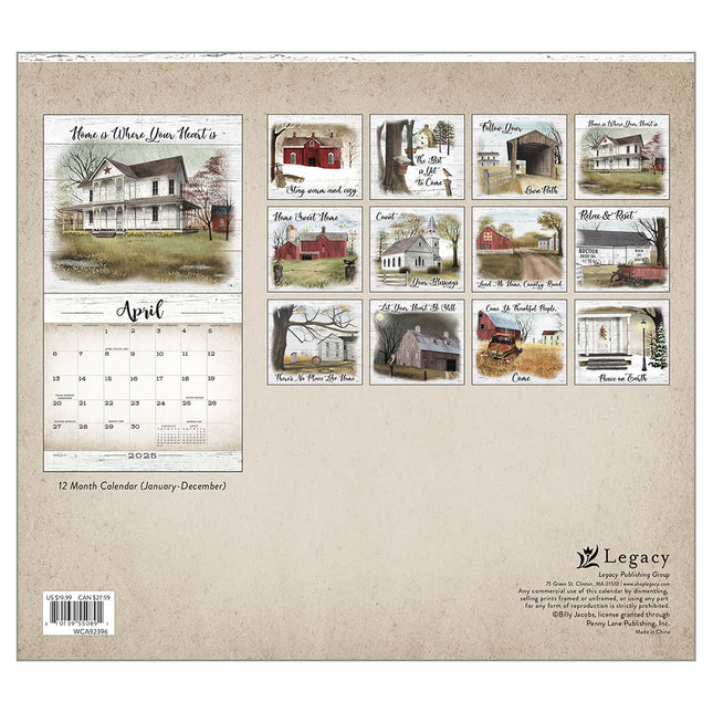 Legacy Farmhouse Kalender 2025