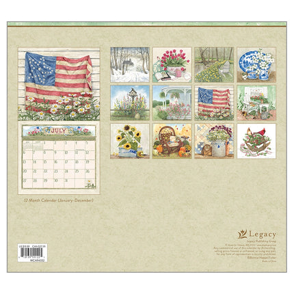 Legacy Garden Path Kalender 2025