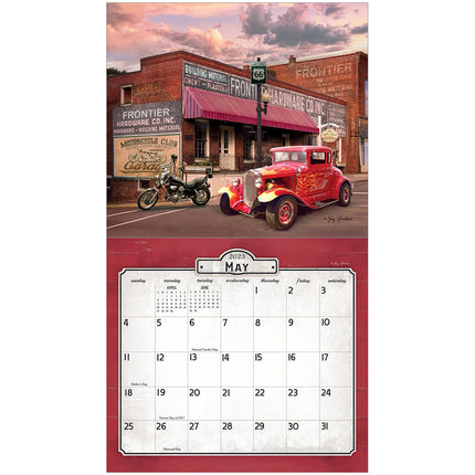 Legacy Nostalgic Main Street Kalender 2025