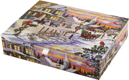 Peter Pauper Village Sleigh Ride Deluxe Doosje 20 stuks