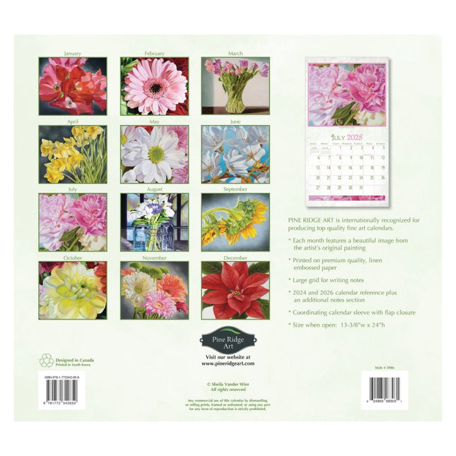 Pine Ridge Beauty in Bloom Kalender 2025