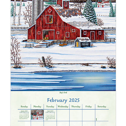 Pine Ridge Country Roads Kalender 2025 Small