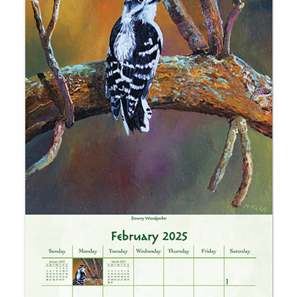 Pine Ridge Feathered Friends Kalender 2025 Small