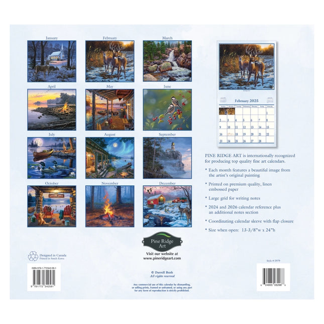 Pine Ridge Great Outdoors Kalender 2025