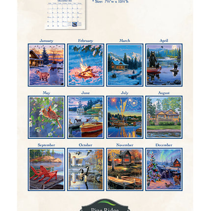 Pine Ridge Great Outdoors Kalender 2025