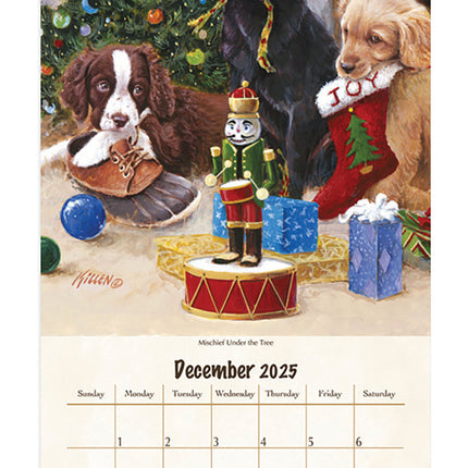 Pine Ridge Man's Best Friend Kalender 2025