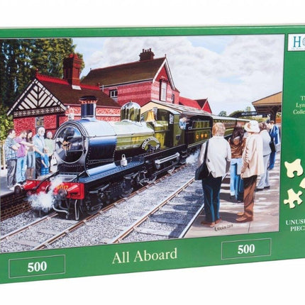 The House of Puzzles All Aboard Puzzel 500 Stukjes