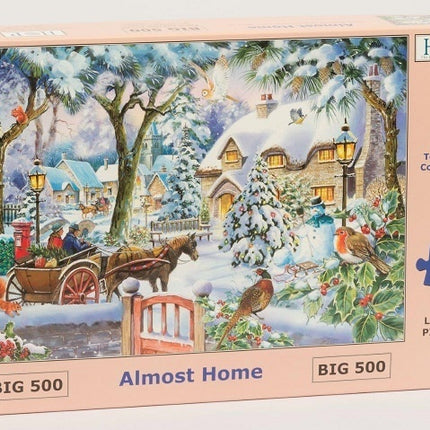 The House of Puzzles Almost Home Puzzel 500 XL stukjes