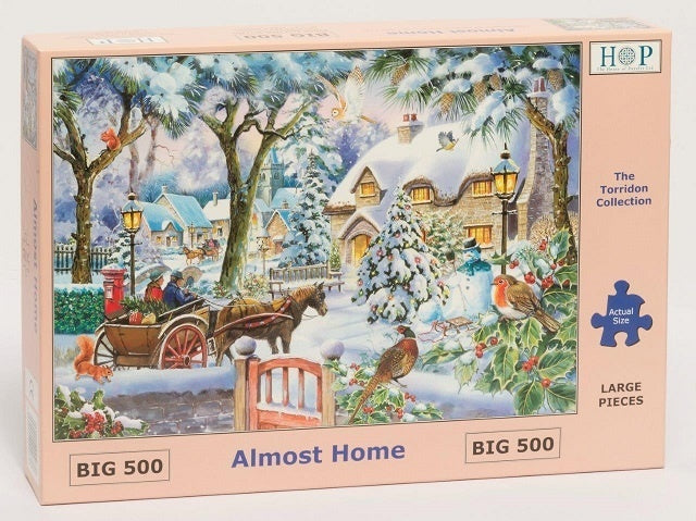 The House of Puzzles Almost Home Puzzel 500 XL stukjes