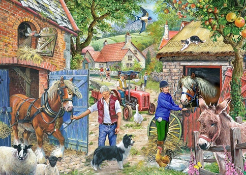 The House of Puzzles Appletree Lane Puzzel 1000 Stukjes