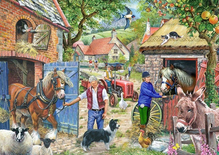 The House of Puzzles Appletree Lane Puzzel 1000 Stukjes