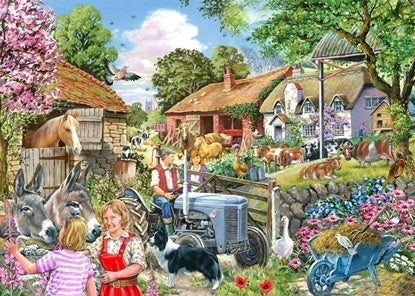 The House of Puzzles At the Farm Gate Puzzel 500 XL Stukjes