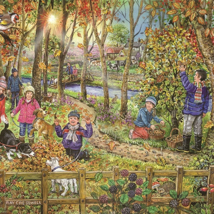 The House of Puzzles Autumn Leaves Puzzel 250 XL stukjes