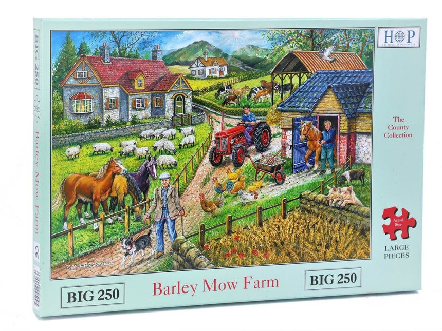 The House of Puzzles Barley Mow Farm Puzzel 250 XL stukjes