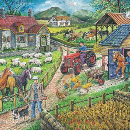 The House of Puzzles Barley Mow Farm Puzzel 250 XL stukjes