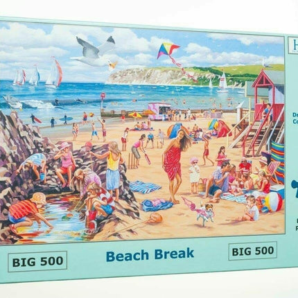 The House of Puzzles Beach Break Puzzel 500 XL Stukjes