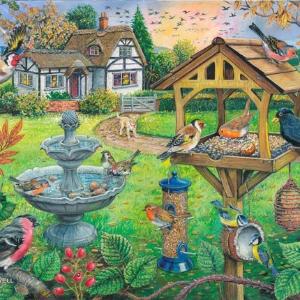 The House of Puzzles Bird Table Puzzel 500 XL stukjes