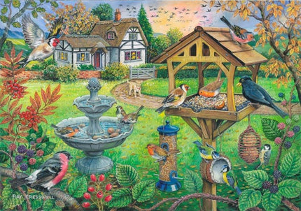 The House of Puzzles Bird Table Puzzel 500 XL stukjes