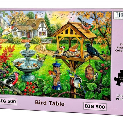 The House of Puzzles Bird Table Puzzel 500 XL stukjes