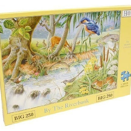 The House of Puzzles By The Riverbank Puzzel 250 Stukjes XL