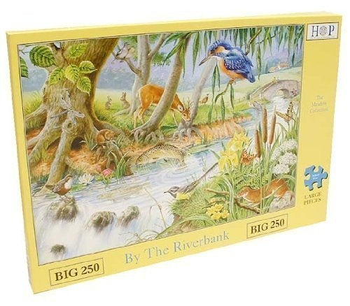 The House of Puzzles By The Riverbank Puzzel 250 Stukjes XL