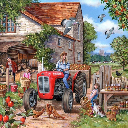 The House of Puzzles Cider en  Rosie Puzzel 500 XL Stukjes