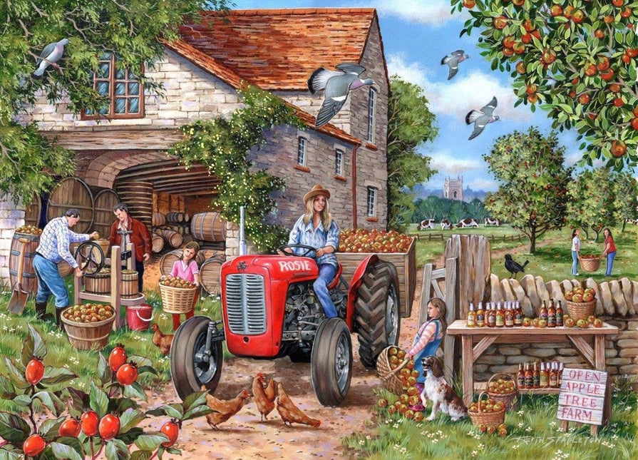 The House of Puzzles Cider en  Rosie Puzzel 500 XL Stukjes