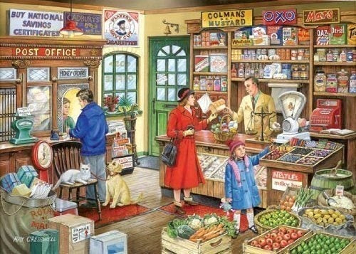 The House of Puzzles Corner Shop Puzzel 1000 Stukjes