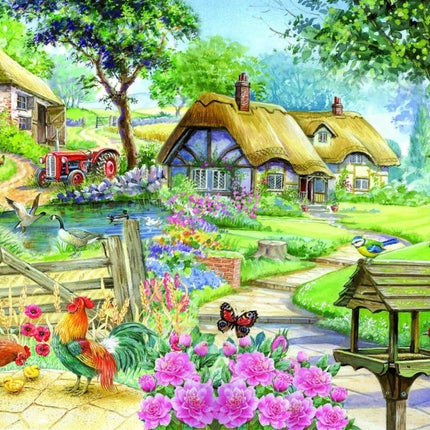 The House of Puzzles Country Living Puzzel 500 Stukjes XL