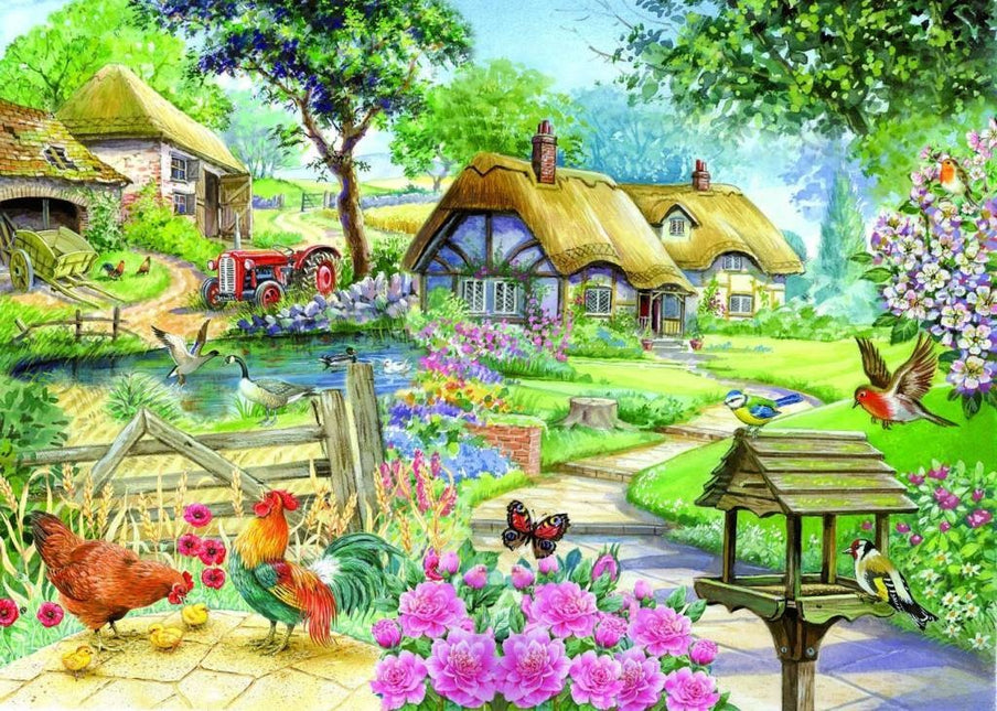 The House of Puzzles Country Living Puzzel 500 Stukjes XL